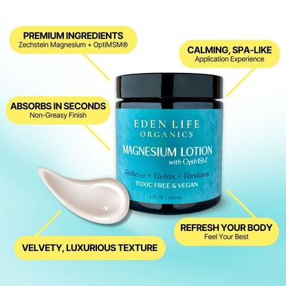 Magnesium Lotion w/MSM